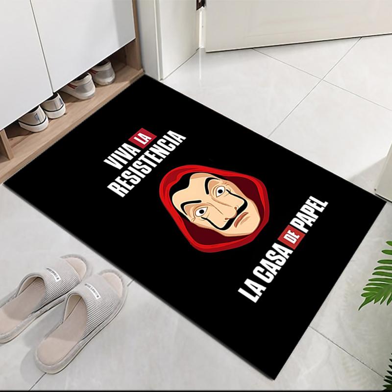La Casa De Papel Printed Carpetrugfor Office Chair Living Room Bedroom Kitchen Room Decor Gifts