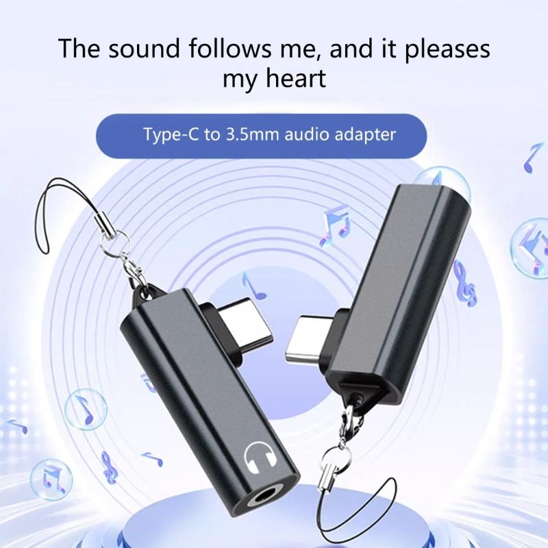 Адаптер Type C на 3,5 мм Auxs для наушников, USB C, адаптер для наушников, 3,5-мм разъемы, звуковой адаптер для телефона 16 15