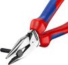 [KNIPEX] Needle Nose Combination Pliers Comfort Handle 185mm 0822-185