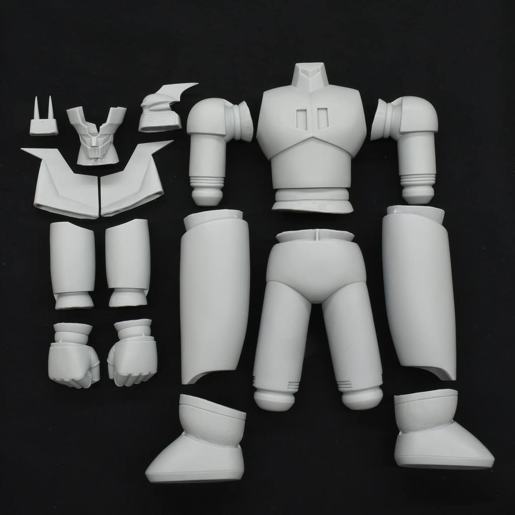 Mazinger Z 1/100 Soft Vinyl Kit Reproduction 1/100 Scale 50cm Tall Soft Vinyl Unpainted Assembly Kit