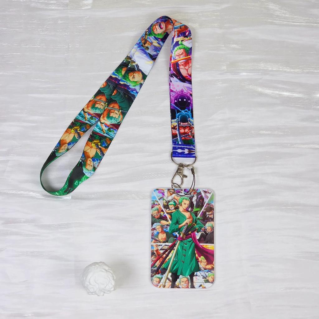 Аниме Мультяшный Держатель для Пропусков Брелоки Шейный Ремешок Для Карты-Пропуска Аниме Держатель для Кредитных Карт Брелоки-Ремешки