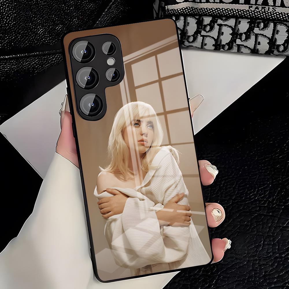 Чехол для телефона SINGER B-BILLIE для Samsung A25 A13 A33 5G A54 A36 A35 A56 A52 A14 Ударопрочная стеклянная крышка