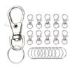 50Pcs Metal Swivel Lobster Clasps Clips Hook Diy Jewelry Craft