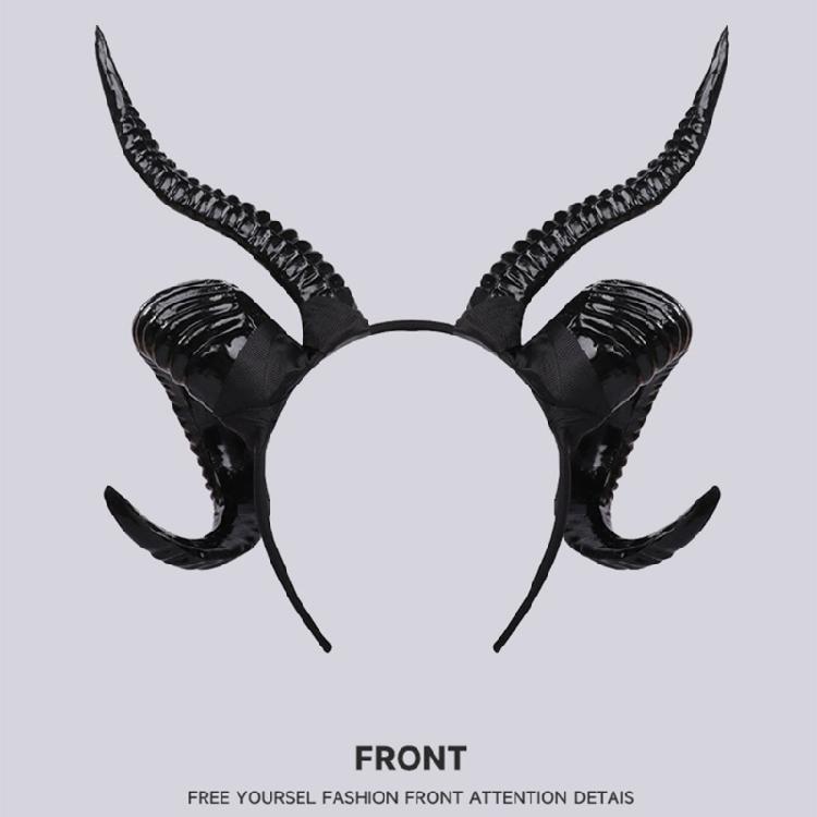 Ручной работы Мультяшный Косплей Костюм Овечьи Рога Хэллоуин Вечеринка Роль Повязки на голову