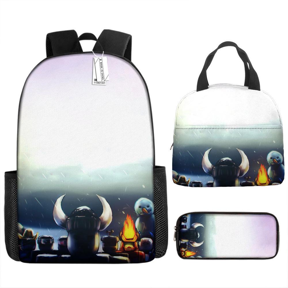 Roblox Virtual World Backpack Set for Kids - School Bag, Crossbody, Pencil Case - Gamer Gift