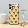 Аниме C-Calcifer-ES Милый чехол для телефона для iPhone 17/16/15/14/13/12/Plus/Pro/Max для магнитной беспроводной зарядки