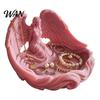 Angel Shape Jewelry Holder Tray Wings Decorative Storage Multi-Purpose Perfume Elegant White Dish for Rings Earrings Bracelets Keys Crystal