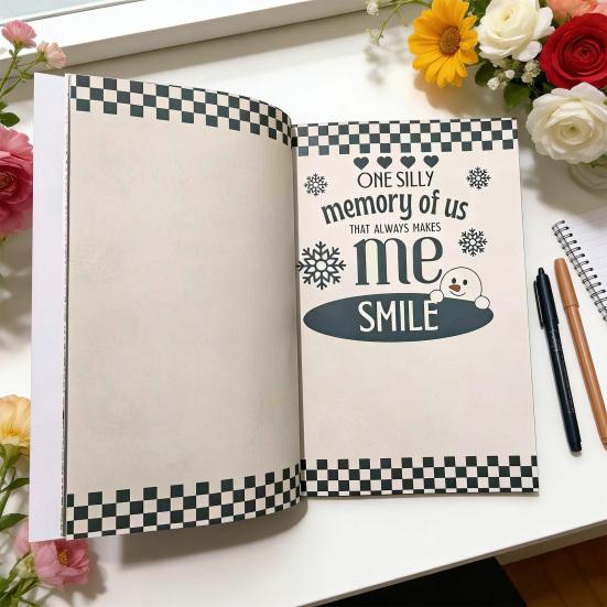 Love Notepad Just A Few Things I Love Message Book Heartfelt Journal for Couples Romantic Gift for Anniversary Valentine's