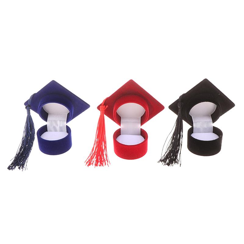 Креативная коробка для колец в форме докторской шляпы, серьги, хранение ювелирных изделий, свадебные, помолвочные, подарочные коробки на День святого Валентина