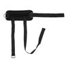 2PCS Dumbbells Weights Ankle Straps Black Nylon Lightweight Foot Dumbbell Attachment for Lower Body