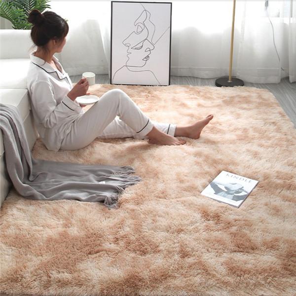 Living Room Carpet Decoration Fluffy Soft Large Size Rugs Bright Color Anti Slip Floor Mat Bedroom Study Washable Rugs Carpets 160x230