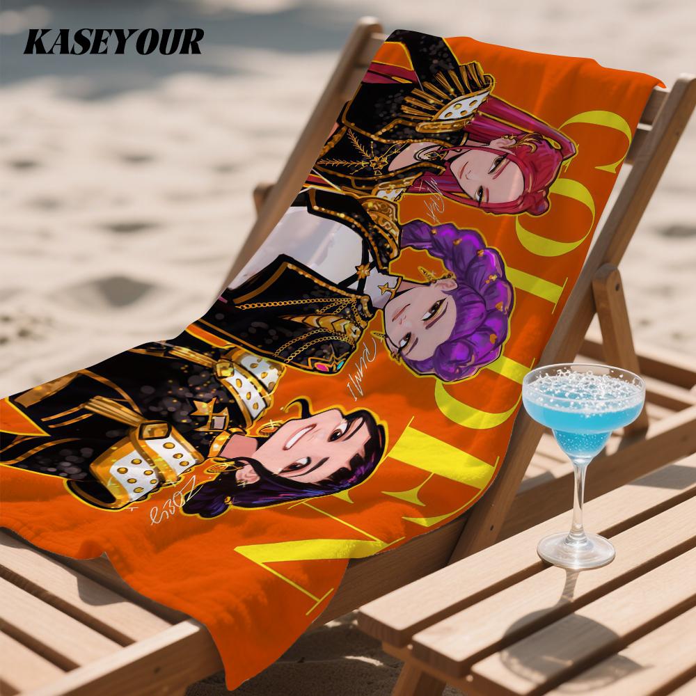KPop D-Demon HH-Hunters Quick Drying Bath Towel Microfiber beach towel light weight swimming camping yoga beach out