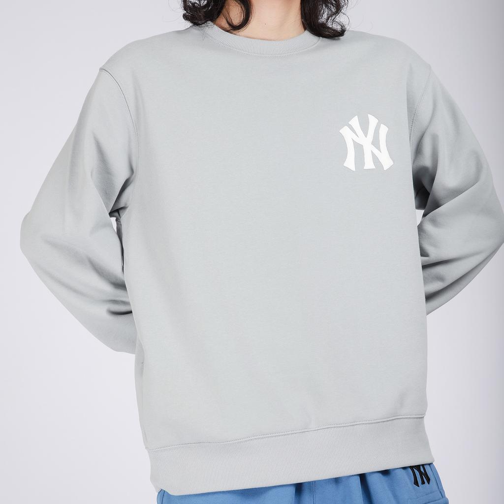 MLB Sweatshirts Unisex Gray Crew Neck Moderate Regular 3AMTL0514-50GRS