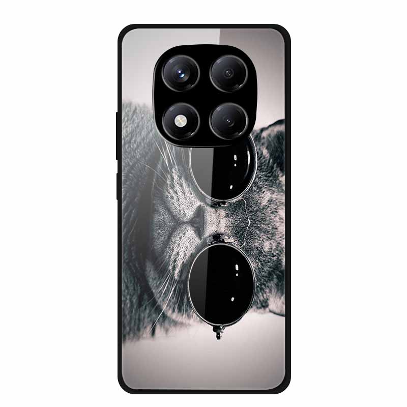 Роскошный Чехол Для Redmi Note 14 Pro 4G Чехол Из Закаленного Стекла Для Xiaomi Redmi Note14 Pro 4G Чехлы Для Телефона Модный Защитный fundas
