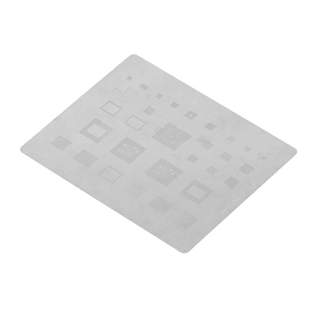 Шаблон трафарета для реболлинга BGA из нержавеющей стали, быстрая луженая сетка для BGA-ремонта для Samsung S20