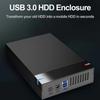 Жесткий диск Box USB3.0 Корпус для жесткого диска 3,5 дюйма Внешний корпус Коробка Внешний корпус для ПК Ноутбука Аксессуары