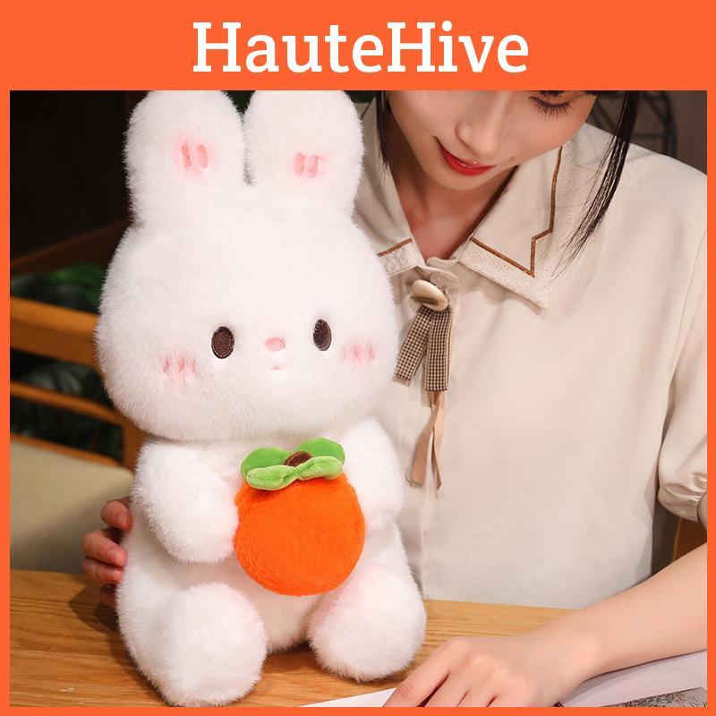 Doll Rabbit Plush Birthday Gift Rabbit Toy Persimmon Luck Animal Decoration