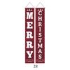 Festive Nutcracker Christmas Decoration Hanging Door Banner Soldier Character Porch Sign