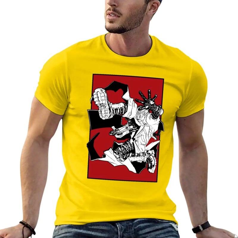 Футболка Trigun Vash для мальчика, симпатичные топы, топы больших размеров, толстовки, мужские рубашки