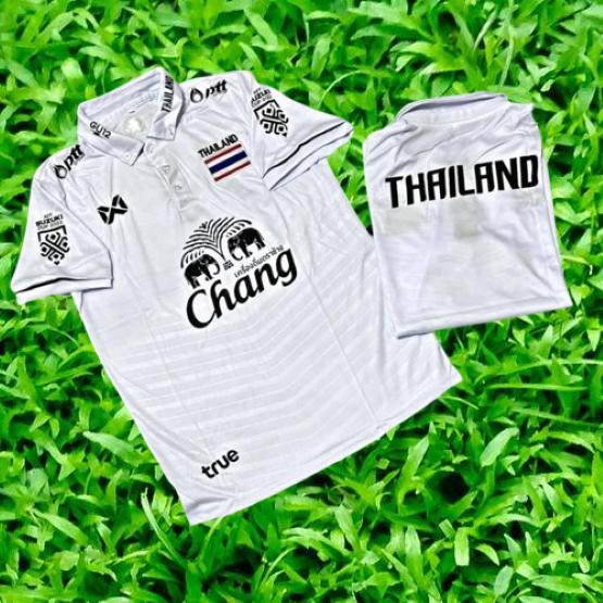 ТАИЛАНД Национальный футбол Футбольная тренировка ДЖЕРСИ CHEER Фанатская версия Быстросохнущая рубашка Поло Полиэстер Униформа с короткими рукавами Логотип слона Спорт на открытом воздухе