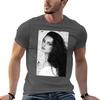 Black And White Beauty Tshirt Art Pattern Printed Casual Top