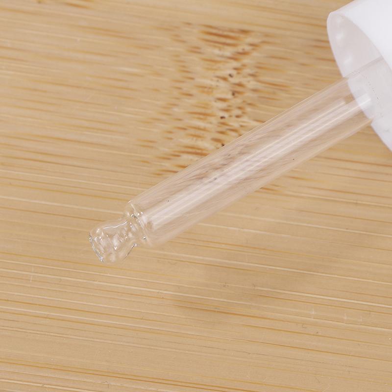 30 мл Макарон Круглые Толстые Стеклянные Флаконы-Капельницы Для Эфирных Масел Эссенции Пипетки Для Капель Для Глаз Колпачок Многоразового Использования