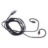 Кабель для наушников Type C, подходит для наушников Sennheiser IE300 IE600 IE900, сменный кабель OFC, встроенный микрофон, 47,24 дюйма
