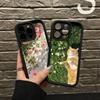 Абстрактный чехол для телефона «Цветочный рынок» для iPhone 17 16 15 14 13 12 11 Pro Max Plus Силиконовый противоударный чехол