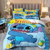3D Цифровая Печать Пододеяльник Наволочка Постельное Белье Мультяшный Набор из Трех Предметов Домашний Текстиль Набор из Четырех Предметов