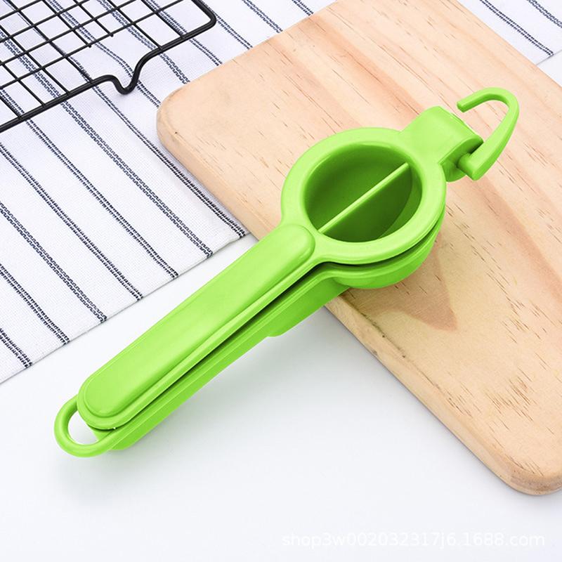 1 шт. Пластиковый зажим для лимона Креативный бытовой кухонный утолщенный ручной соковыжималка для фруктов Мини-блендер Инструмент для детского прикорма