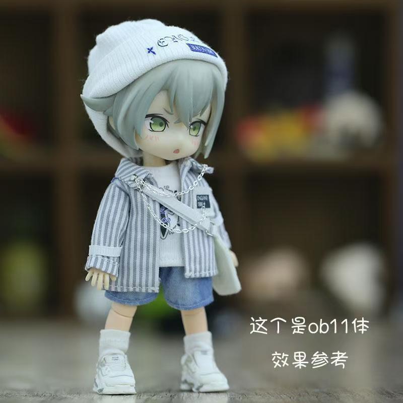 OB11 BJD Doll Outfit 5-Piece Casual Scholar Set Aby 2.0 3.0 12-inch Dolls