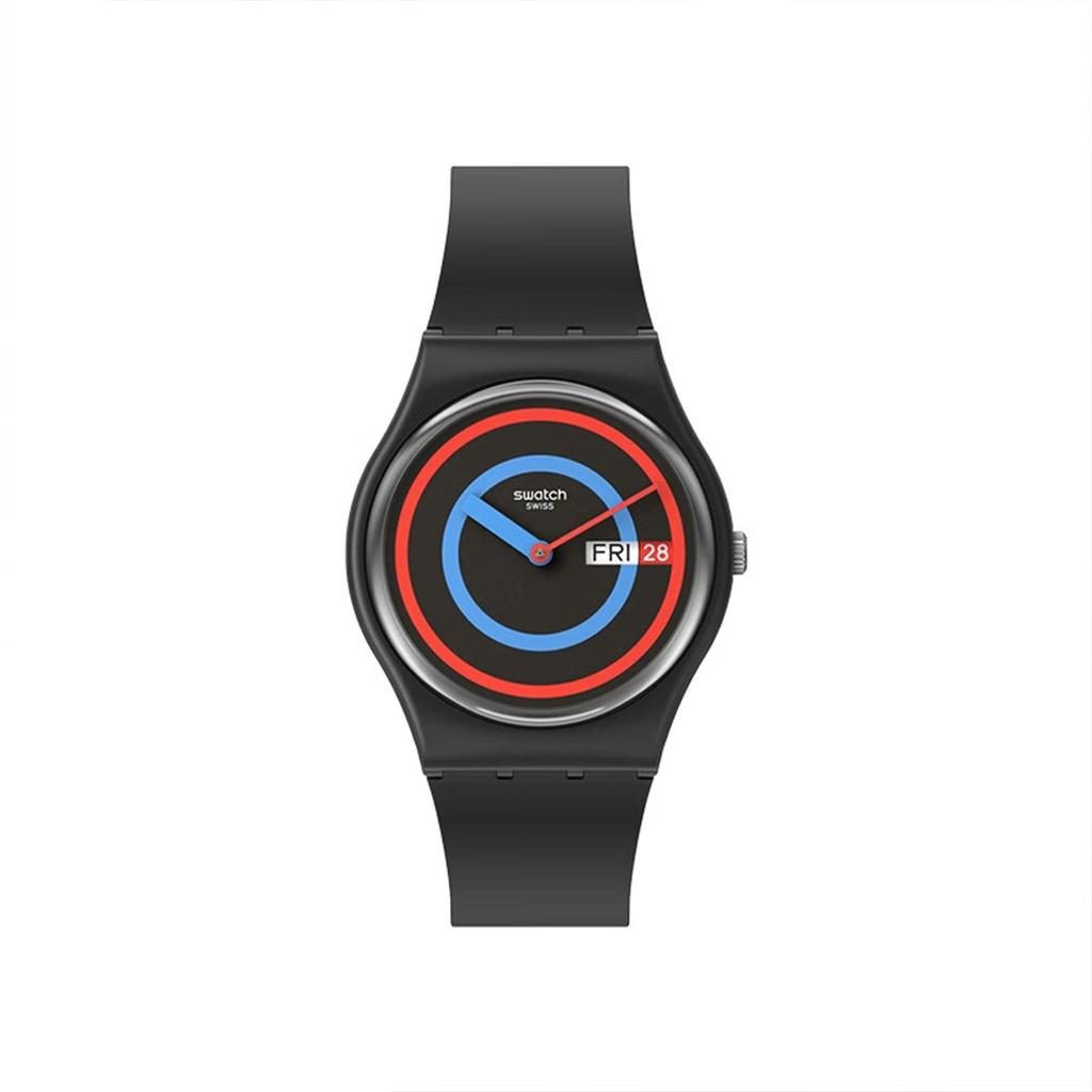 Swatch Унисекс Часы Серии Gent 34 мм Черные SO28B706 SO28B706