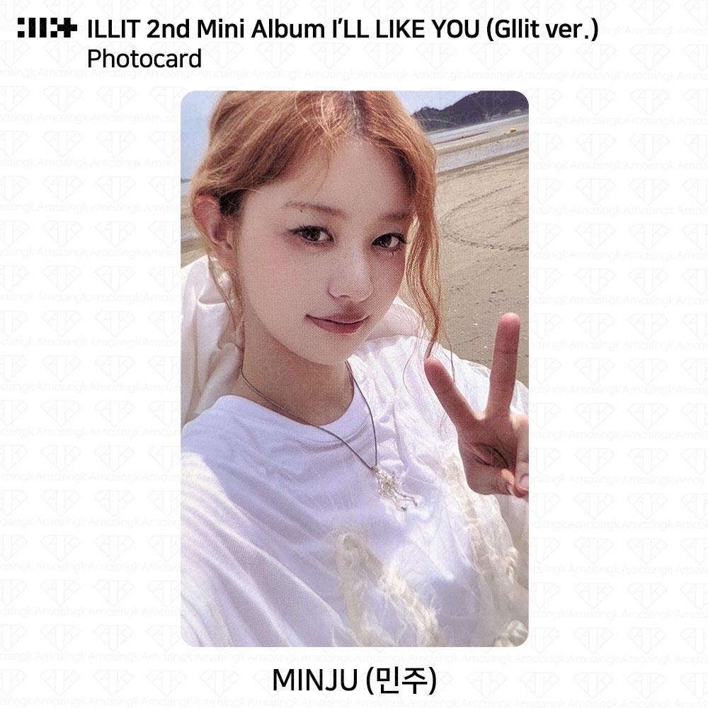 ILLIT 2-й мини-альбом I'LL LAKE YOU Gllit Ver To с фотокарточкой Between Photocard Photo