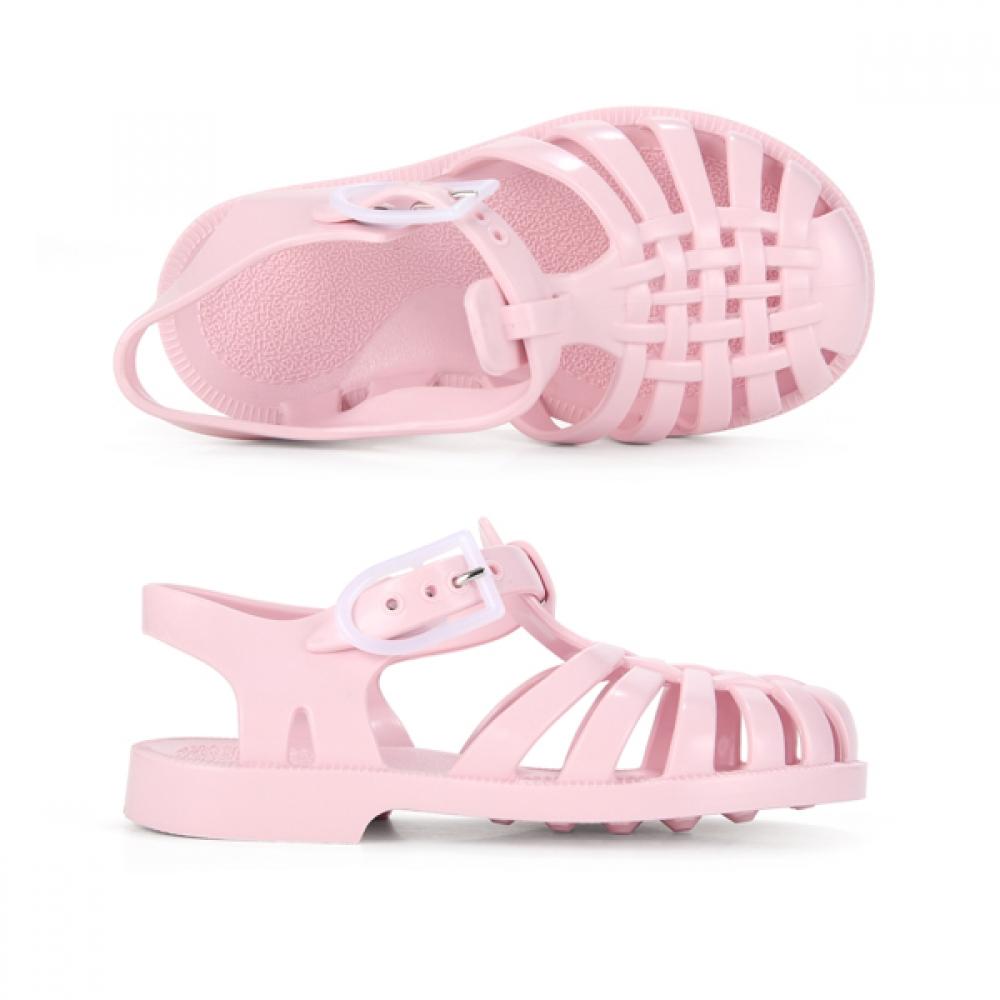 Meduse Sun 201 Rose Pastel Розовый пастельный Светло-розовый Детские Детские Желейные туфли Сандалии