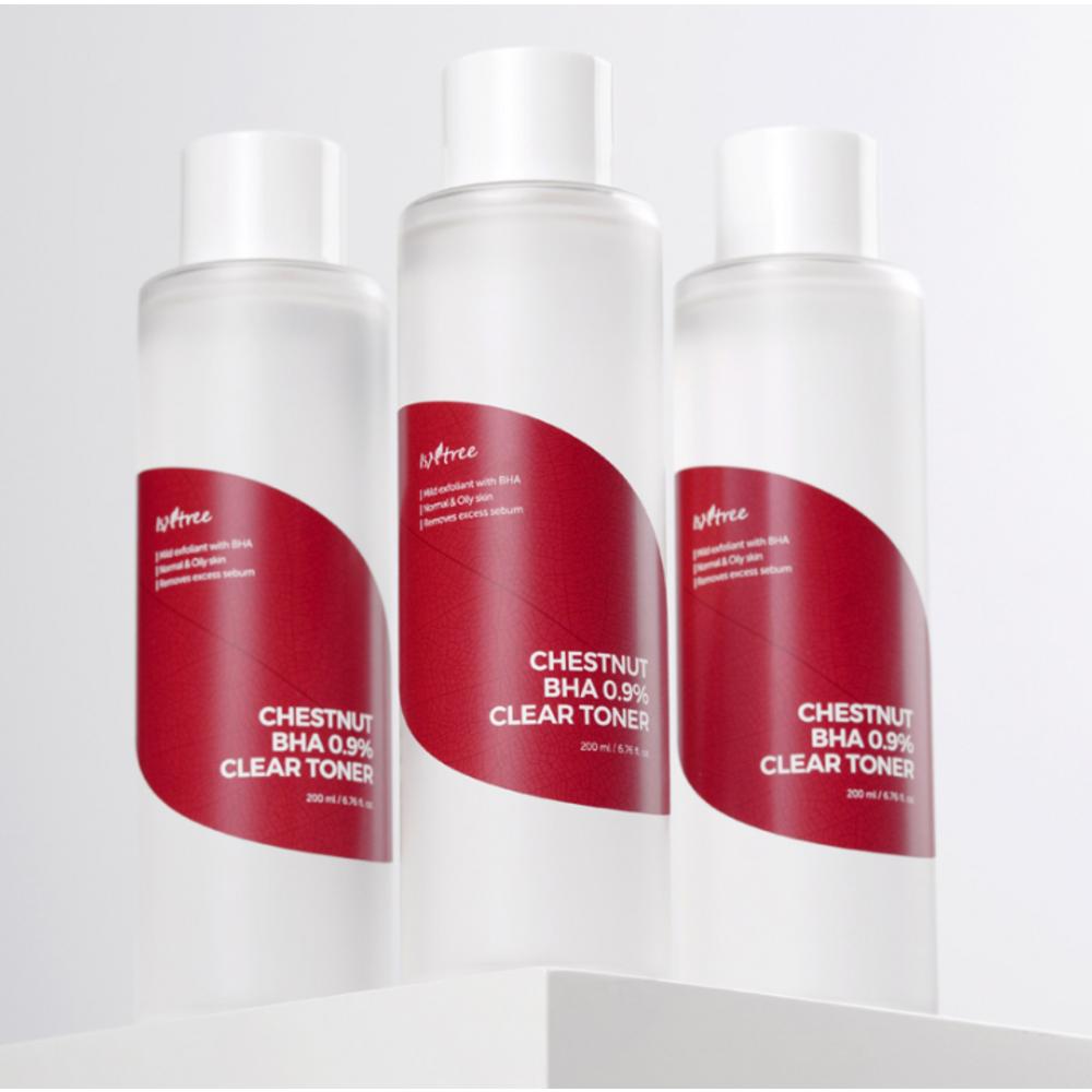 ISNTREE Chestnut Baja 0,9% прозрачный тоник, 200 мл, 1 шт.