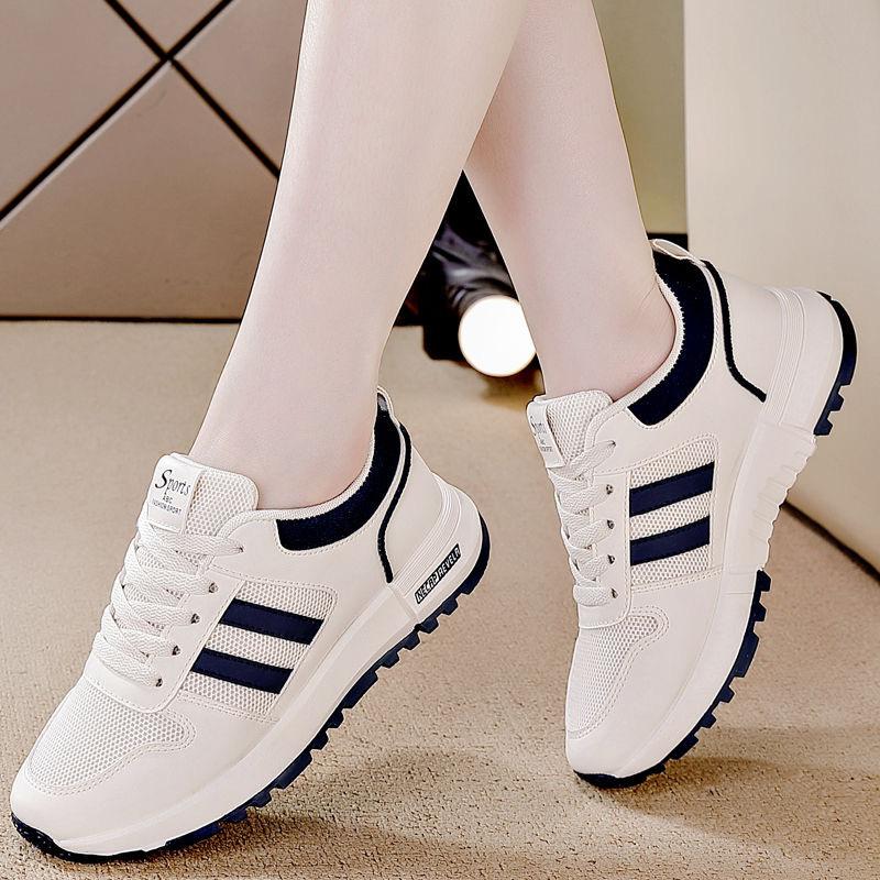 Sneakers Women's Autumn New Mesh Breathable and Comfortable Versatile Women's Casual Shoes Lightweight Soft-soled Dad Shoes