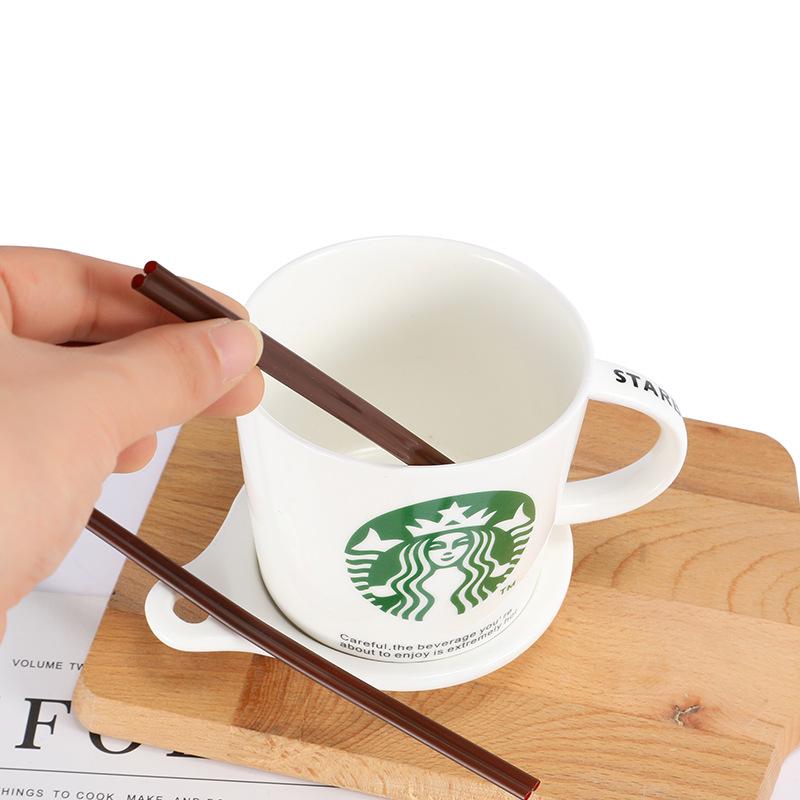 Type B Disposable Double-Hole Stirrer Straws, Individually Wrapped, 18CM Long, 500 Count/Bag