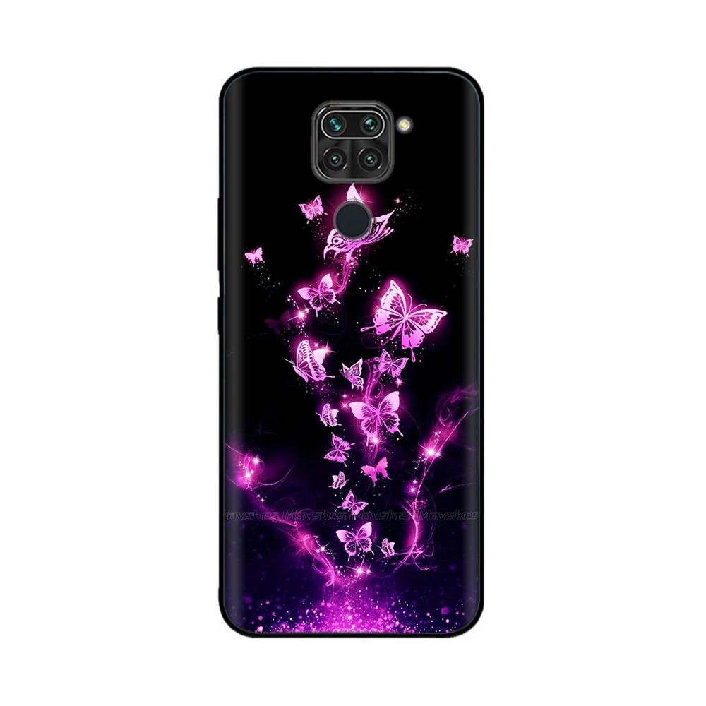 Милая задняя крышка с пандой для Redmi Note 9 Чехол для Xiaomi Redmi Note 9 Чехлы Note9 Мягкий жидкий силикон Полная защита Чехол для телефона