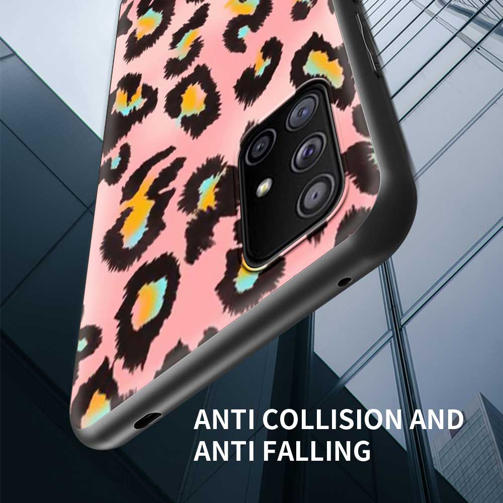 Чехол с тигровым леопардовым принтом и пантерой для Samsung A72 A91 A52 A51 A71 A42 5g A12 A02s A01 A32 A01 A11 A21 A21s A31 A41