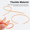 Free Cut 3V Flexible LED Filament for LED Bulb 25mm 80mm 110mm 128mm 190mm 255mm 300mm DIY Edison Bulb Parts COB LED Diode
