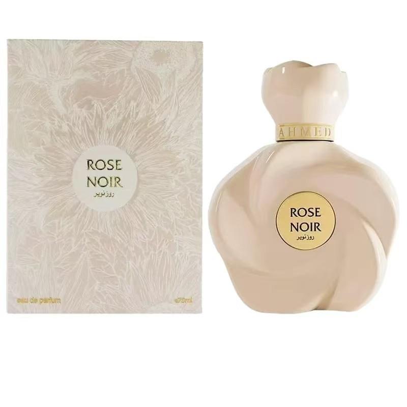 Ahmed AI Maghribi Rose Noir Sicily Perfume Long-Lasting Scent Cross-Border Bestseller Classic Floral 100ml