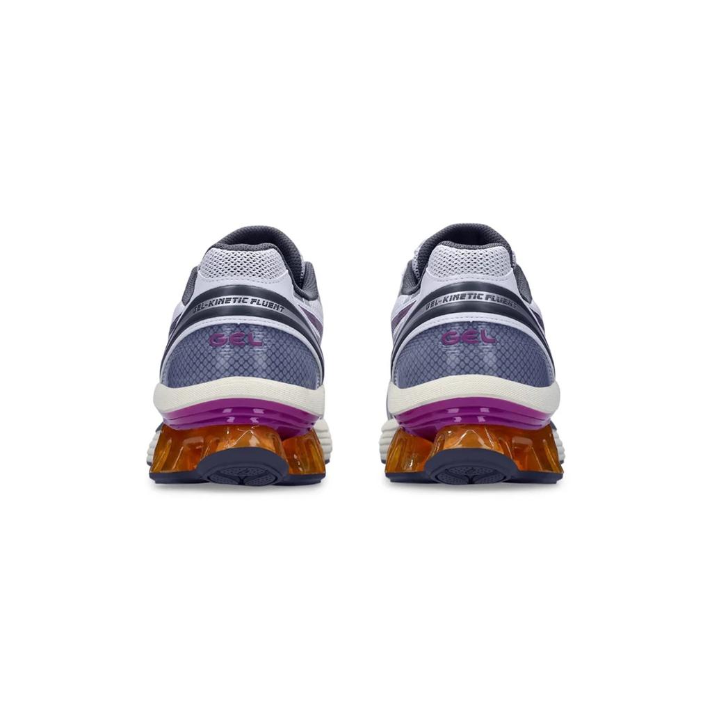 Asics Gel Kinetic Fluent Truffle Grey Purple Unisex Sneakers White 1203A591-100