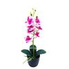 Aphrodite Phalaenopsis Artificial Rchb Potted Plant  For Gift And Decor Interior