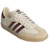 adidas Мужские кроссовки Samba OG Wonder White Shadow Red Gum, кремовый цвет, модель JS3830