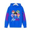 Kids Anime KPOP Print Cotton Hoodie Unisex Boys Girls Casual T-shirt Childrens Cartoon Clothes
