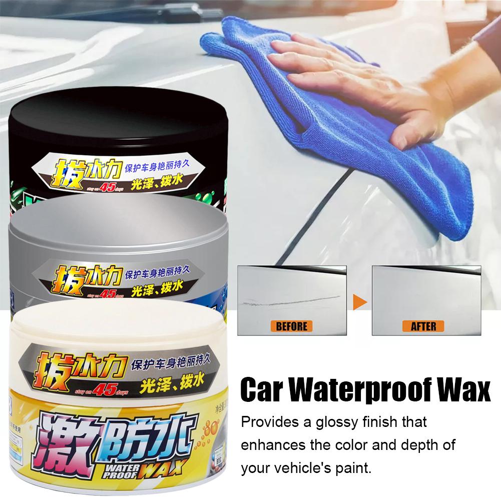 Новый твердый воск Soft 99 с водоотталкивающим покрытием Water Block Wax Аксессуары Автомобильный воск 300 г Очистка W65 Водонепроницаемый автомобиль