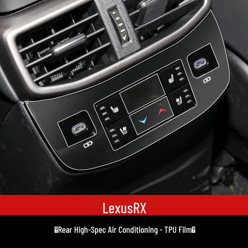 Подходит для 23 моделей Lexus RX350h: Закаленное стекло для дисплея переключения передач и навигации центральной консоли.