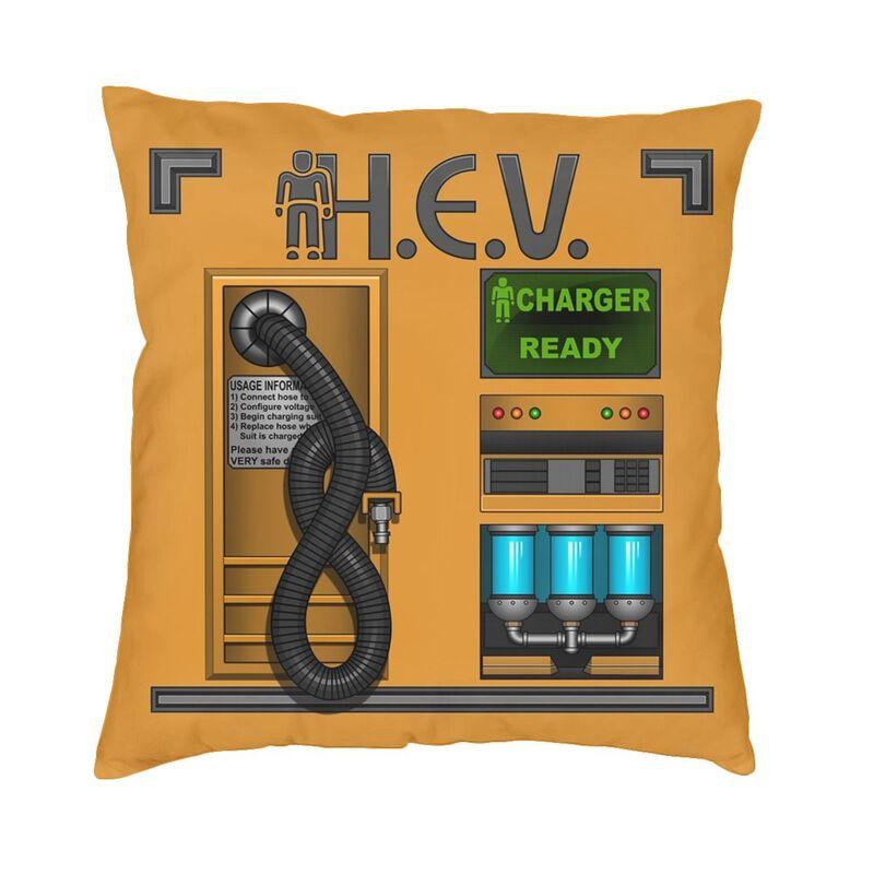 Half Life Чехол для декоративной подушки HEV Charger Роскошный Чехол для подушки Домашний Декоративный Видеоигры Чехол для подушки x см D Печать Подушки