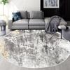 INS Round Carpet Living Room Decoraiton Abstract Luxury Style Large Room Lounge Rug Bedroom Decor Soft Fluffy Study Chair Mat