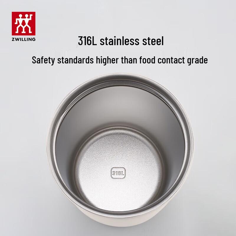 Zwilling Изолированная кружка для кофе из нержавеющей стали 316L